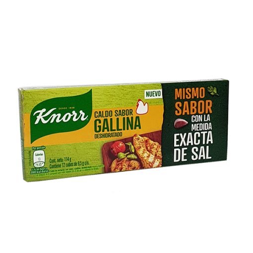 Caldo Gallina Knorr x 12 cubos