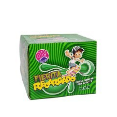 Chicle Fierita Recargado Menta x 50 Unid