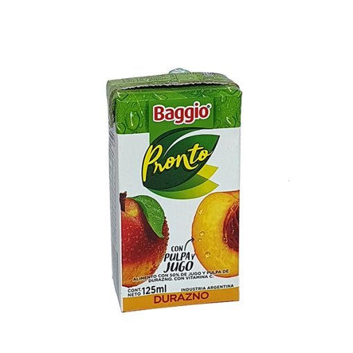 Jugo Pronto Baggio x 125 cc. - Durazno