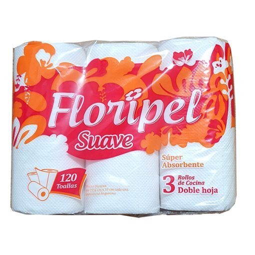 Rollo de Cocina Floripel x 3 Unid.