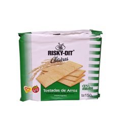 Tostadas de arroz Risky-Dit x 150 gr. - clasicas