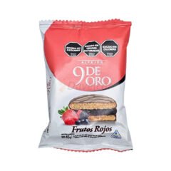 Alfajor 9 de Oro x 45 gr. - Frutos Rojos