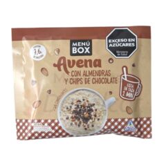 Avena Lista Menu Box - Con Almendras Y Chips De Chocolate 64 gr