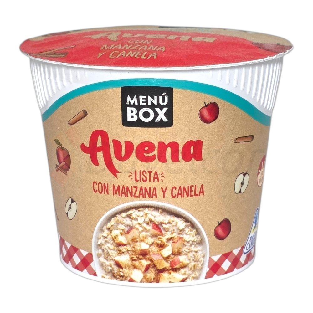 Avena Lista Menu Box - Con manzana y canela x 59 gr