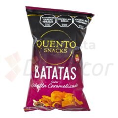 Batatas Quento x 90 gr. - Cebolla caramelizada