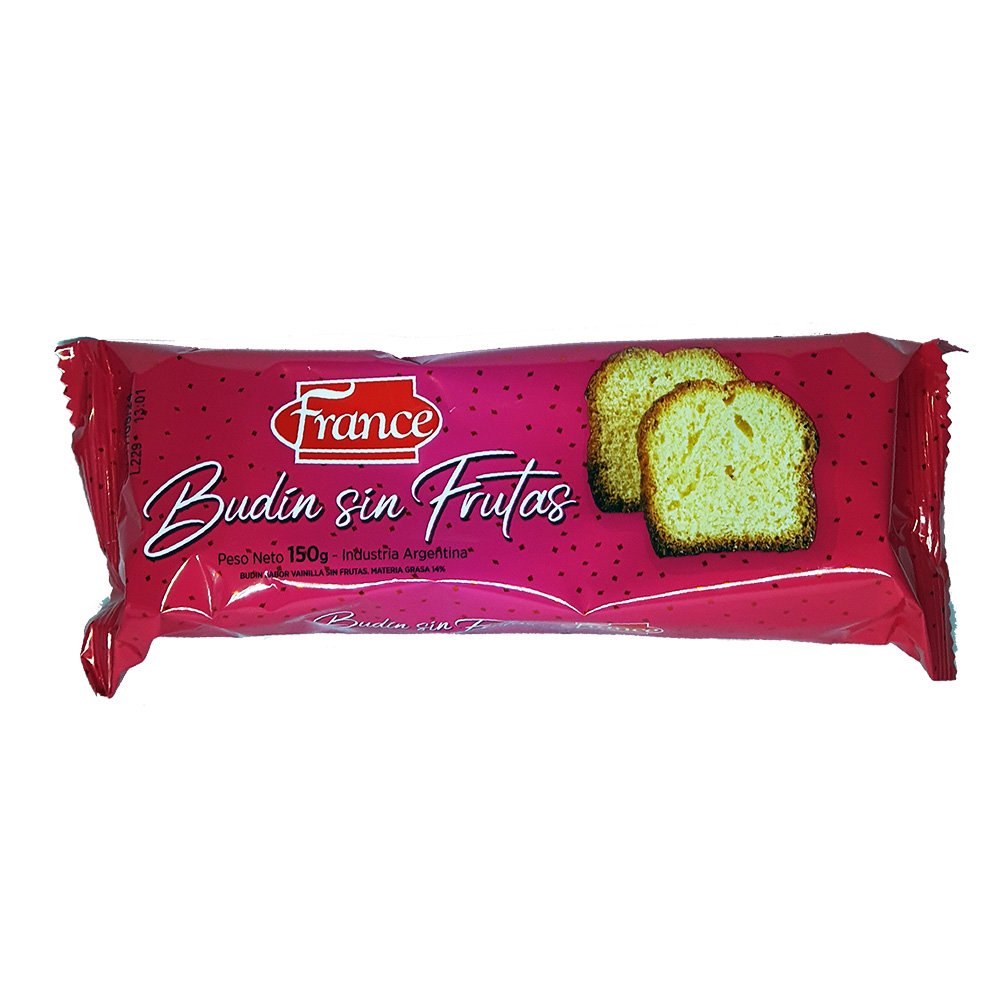 Budin France x 150 gr. - Vainilla