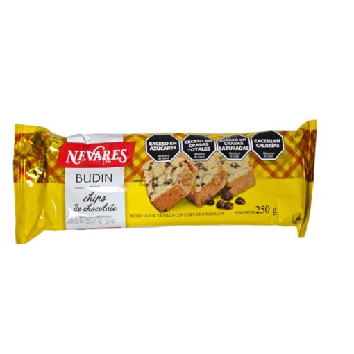 Budin Nevares x 250 gr. - con Chips