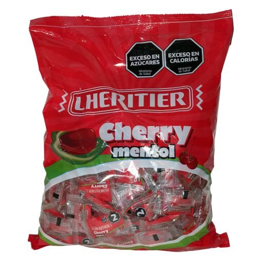 Caramelos Lheritier Cherry-mentol x 600 gr