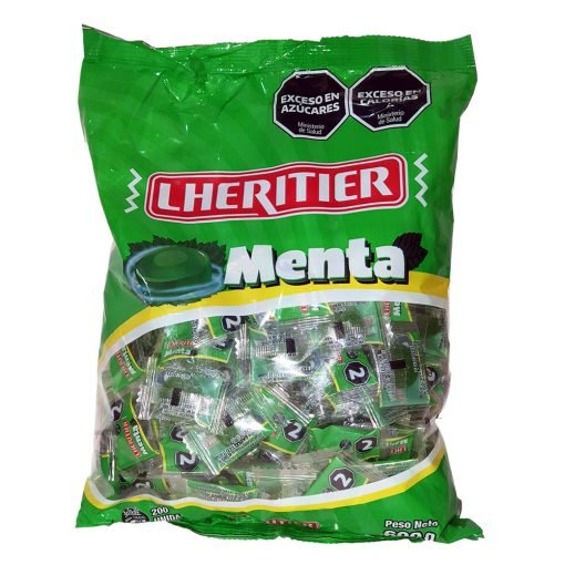 Caramelos Lheritier Menta x 600 gr