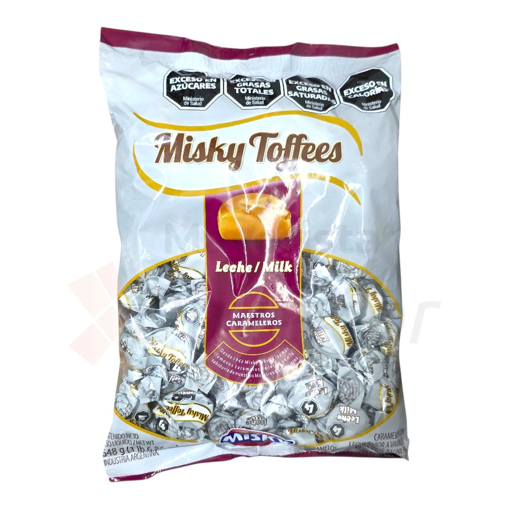 Caramelos Misky Toffees x 680 gr. - Dulce de leche