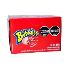 Chicle Bubbaloo x 60 Unid - Frutilla