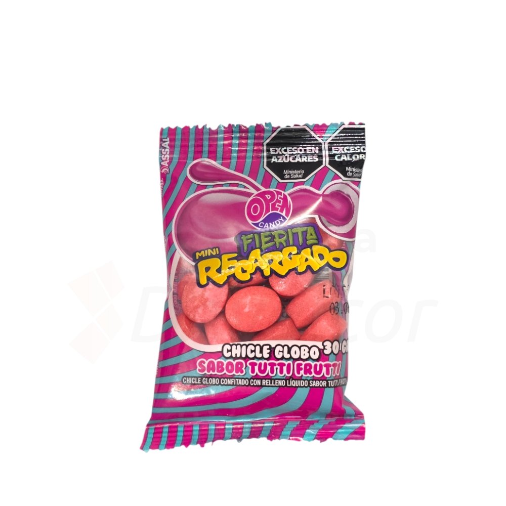 Chicle Fierita Mini Tutty x 30 gr