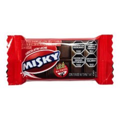 Chocolatin Misky x 8 gr. - Negro