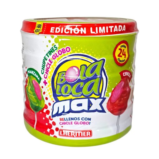 Chupetin Bola Loca x 24 Unid. - Max (pote)