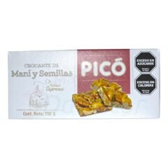 Crocante de mani y semillas Pico x 150 gr