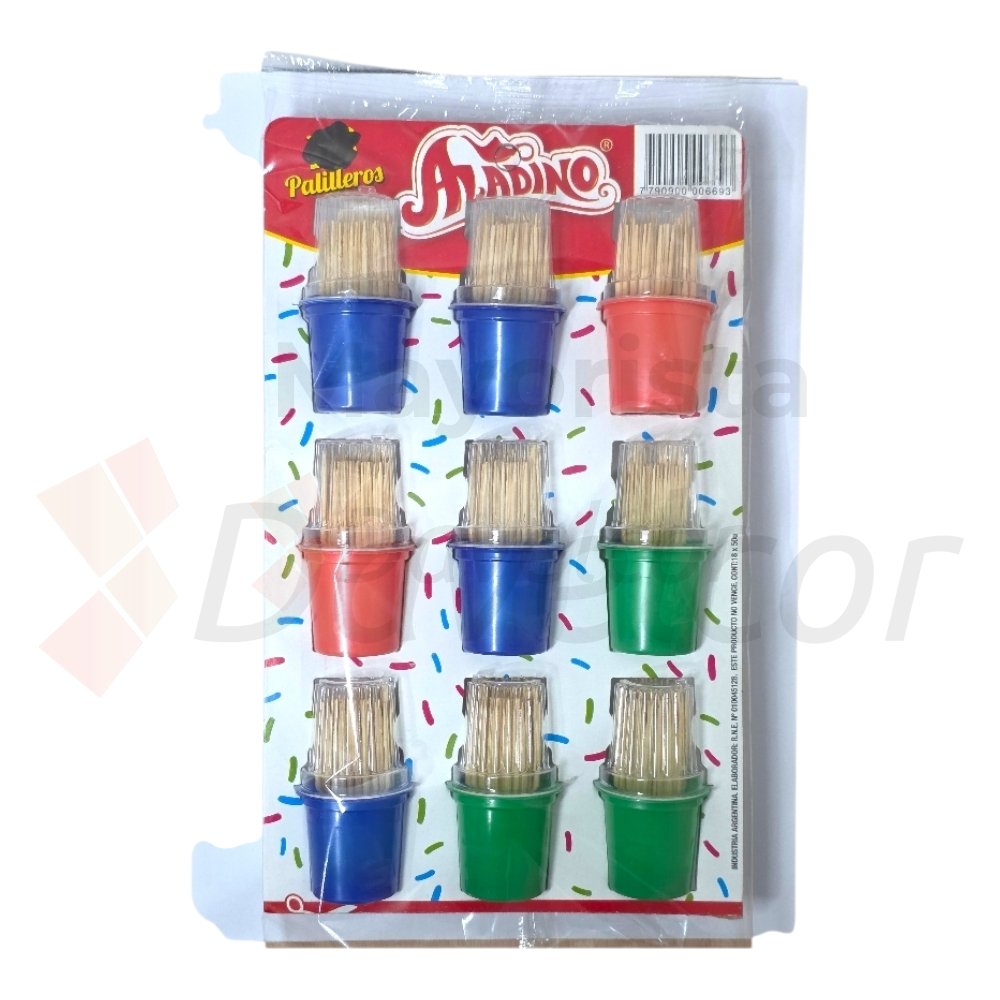 Escarbadientes Iberia x 1 Unid. Blister de presentacion