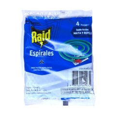 Espirales Raid 1 sobre x 4 Unid