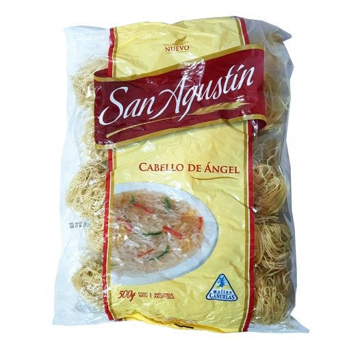 Fideos San Agustin Cabello de Angel x 500 gr