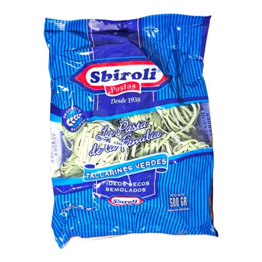 Fideos Sbiroli Nido Verde x 500 gr