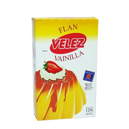 Flan vainilla Velez x 120 gr