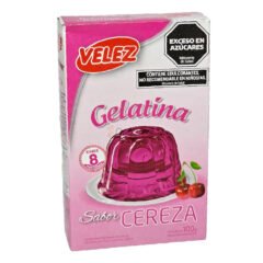 Gelatina Cereza Velez x 100 gr