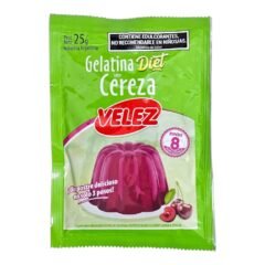 Gelatina Diet Cereza Velez x 25 gr