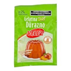 Gelatina Diet Durazno Velez x 25 gr