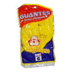 Guantes de latex afelpados Batuque x 1 Unid. - Grande