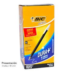 Lapiceras Bic x 1 Unid. - Negro (BLISTER)