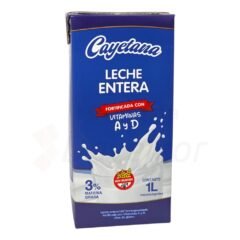 Leche Cayetano larga vida Entera x 1 Lt