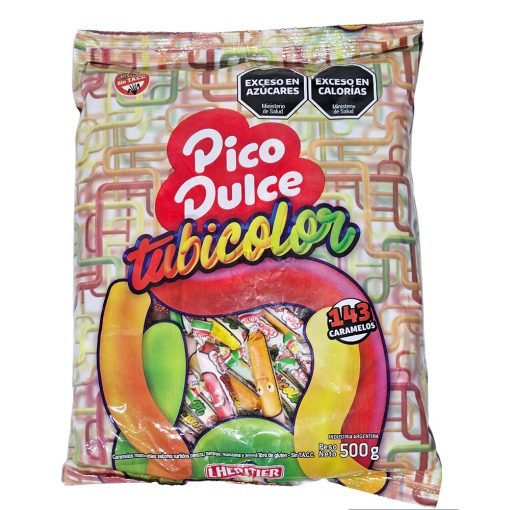 Masticables TubiColor Pico Dulce x 500 gr