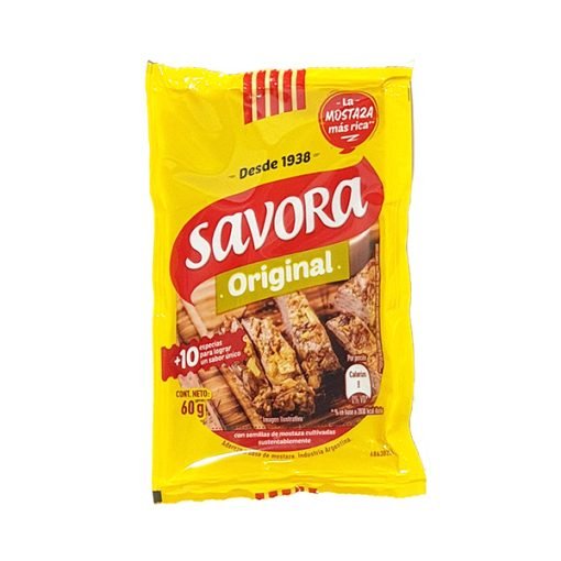 Mostaza Savora Original x 60 gr