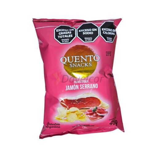 Papas Quento x 45 gr. - Jamon serrano
