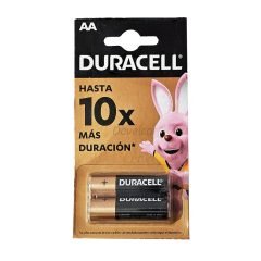 Pilas AA Duracell x 2 Unid