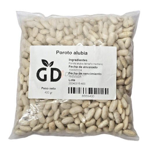 Porotos Alubia GD x 400 gr