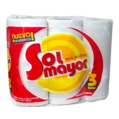 Rollo de Cocina 40p Sol Mayor x 3 Unid