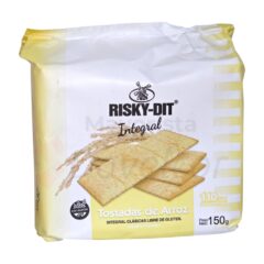 Tostadas de arroz Risky-Dit x 150 gr. - Integral
