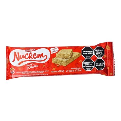 Turron Postre de Mani Nucrem x 105 gr