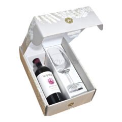 Vino Las Perdices Malbec Estuche mas Copa x 1 Unid